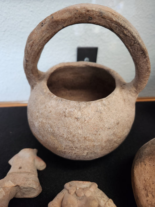 Pre Columbian Bowl with Handle