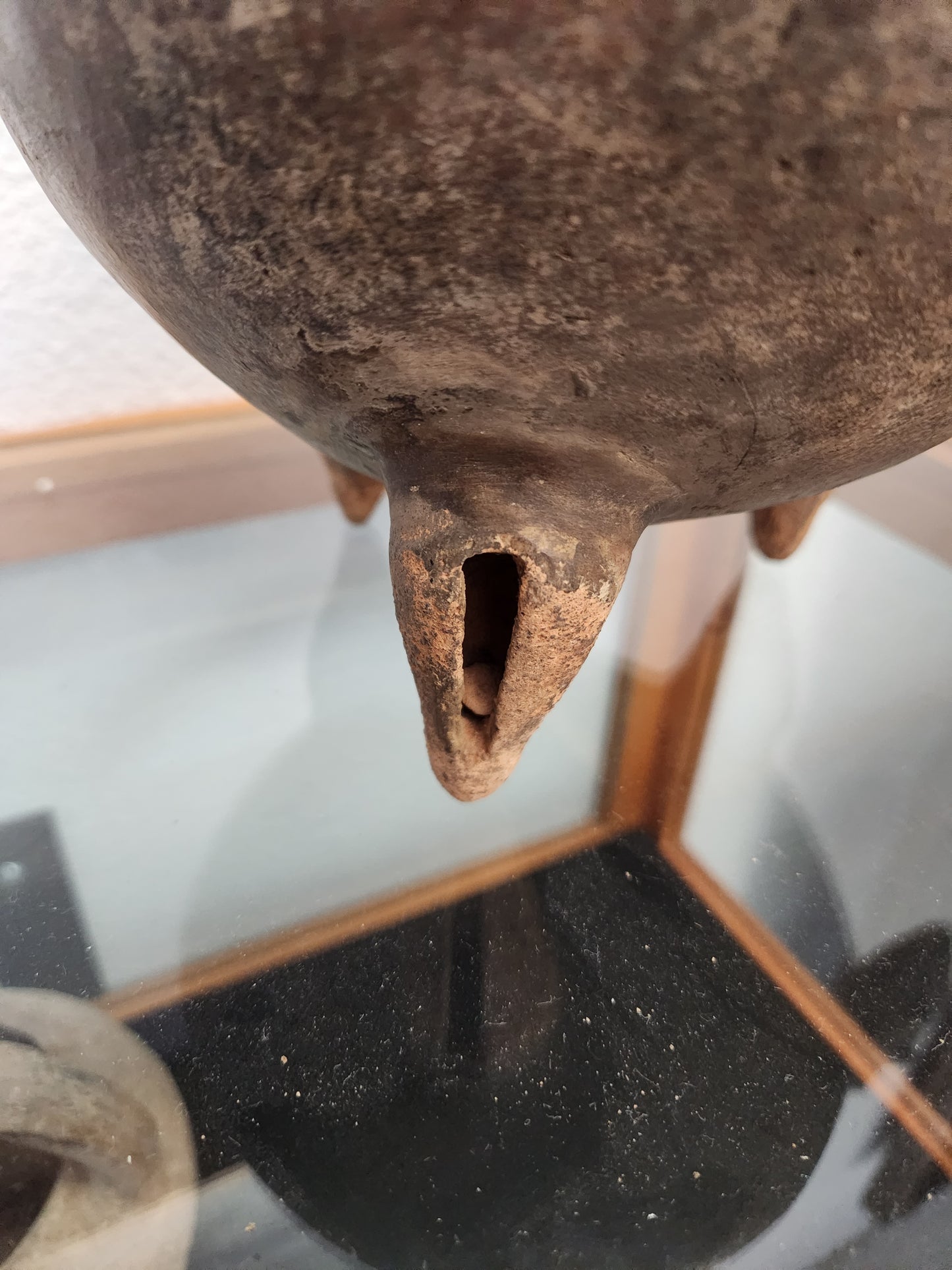 Pre-Columbian 3 Legged Rattle Bowl Nicoya Region