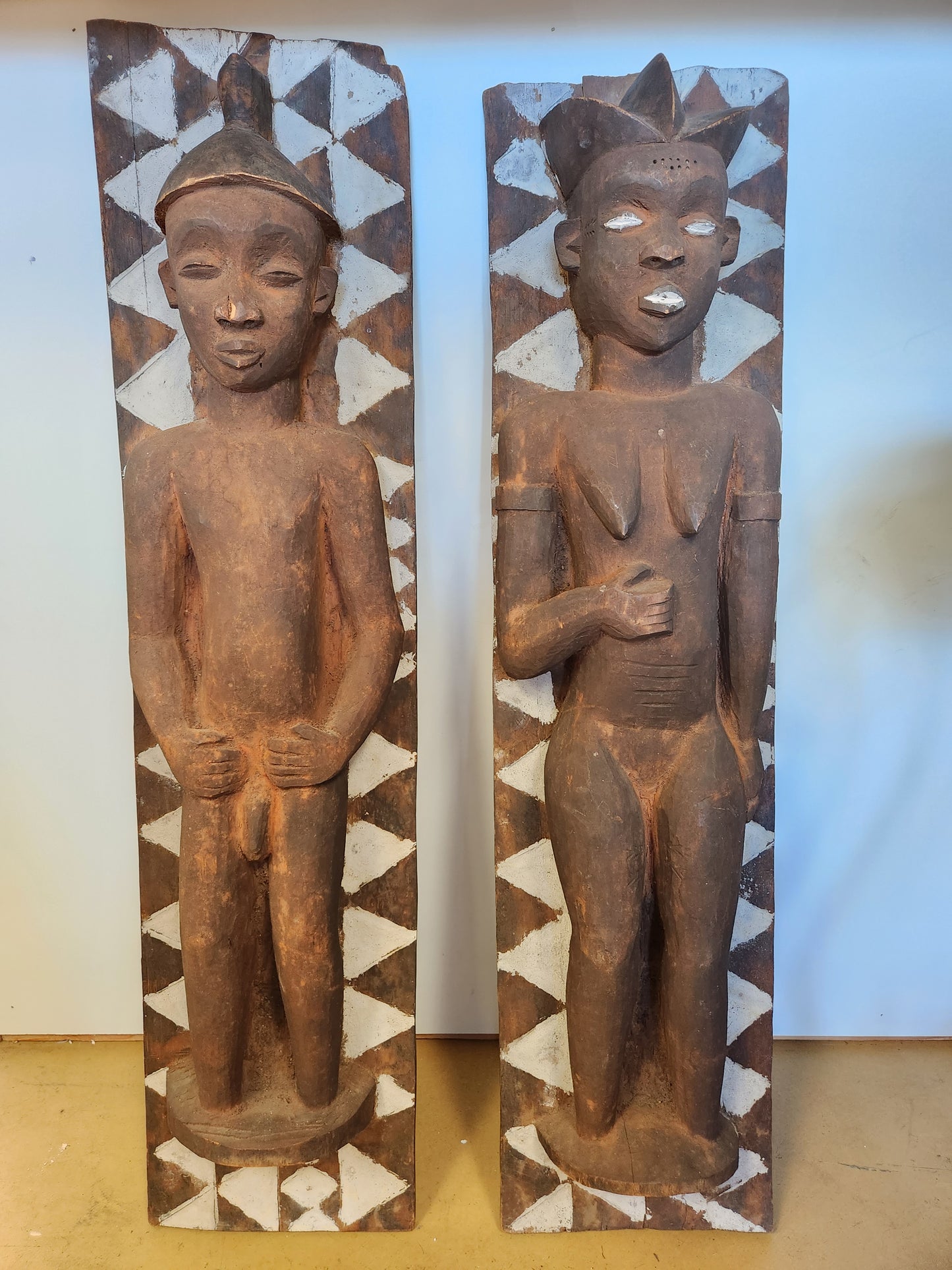 African Doorway Triptych