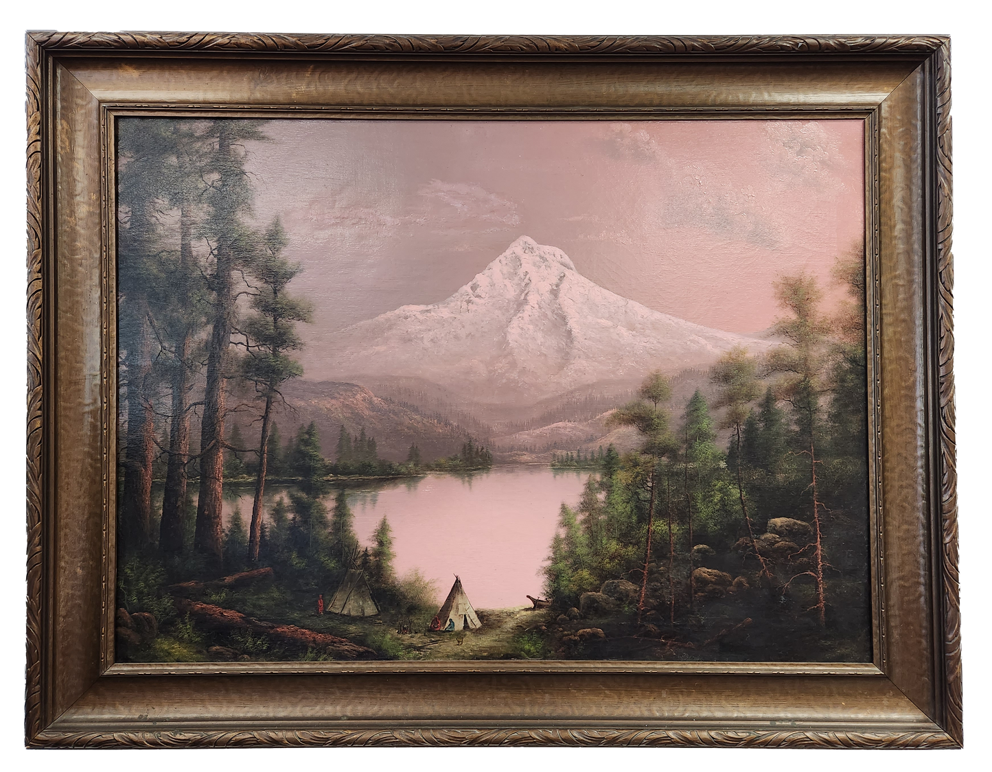 Eliza Barchus Painting of Mt. Hood