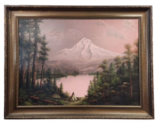 Eliza Barchus Painting of Mt. Hood